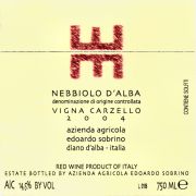 Nebbiolo d'Alba_Sobrino_Carzello 2004
